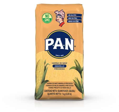 Pan Precooked Yellow Corn Flour 1 kg