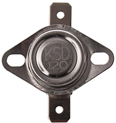 edi-tronic Temperaturschalter 120°C Öffner KSD120 Thermoschalter Temperaturbegrenzer Schalter