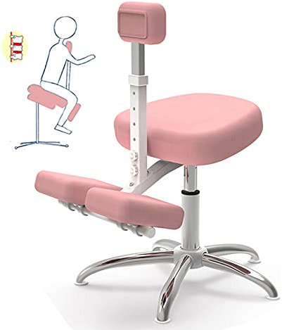 DBMGB Kniestuhl Höhenverstellbar Kniehocker Kinder Ergonomischer Sitzhocker Stuhl Wird für Kinder Verwendet, um Die Sitzhaltung zu Lernen und zu Korrigieren