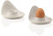 Guzzini - Tierra, Set de 2 coquetiers en Plastique recyclé - Blanc Lait, 12,3x12xh7,3 cm - 196300156