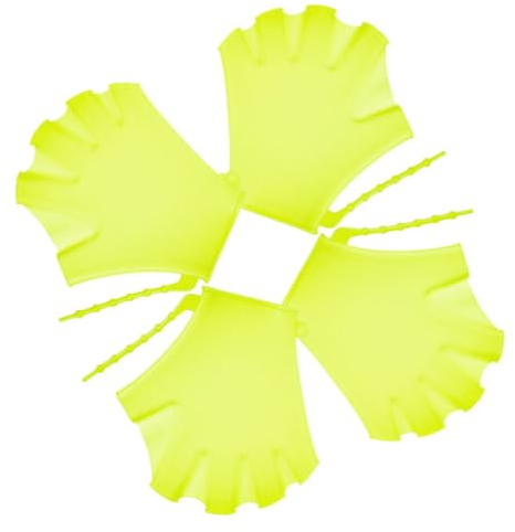 Milisten 4stücke Schwimm-Handschuhe Mit Wasserwiderstand Silikon-handpaddel Für Junge Mädchen Und Erwachsene Für Schwimmtraining Und Wassersportaktivitäten