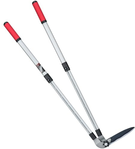 Kimura® Pro Heavy Duty Edging Shears - Premium Grass Shears, Wavy Japanese SK5 Steel Blades, Lightweight Handles, Ideal Shears for Trimming Lawn Edges & Gardening - 630-1030mm