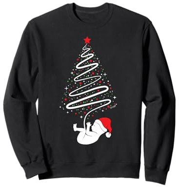 Sapin de Noël pour la Grossesse et l'attente d'un bébé Sweatshirt
