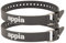 Appia Straps - Spanngurte 50cm Grau (2er Pack) inkl. Strap-Keeper für Fahrrad, Ski, Bikepacking, Camping, Heimwerken aus TPU mit rostfreier Aluminium-Schnalle