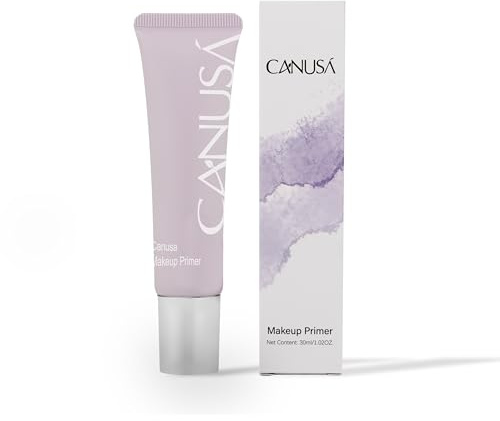 CANUSA Transparent Face Primer – Limited Holiday Edition, Oil-Control & Hydrating Makeup Base 30ml, Lightweight Pore Minimiser for Smooth Skin, Vegan & Fragrance-Free