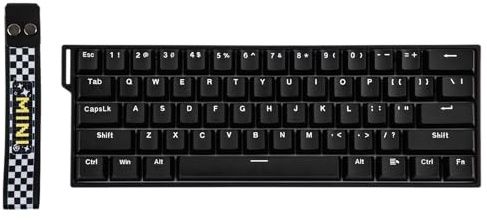 EPOMAKER Aula MINI60 HE Wireless Gaming Keyboard, 8K Hz Polling, SOCD & DKS, 60% Hall Effect Keyboard with Fast Trigger & Adjustable Actuation, RGB, PBT Keycap, for Win/Mac (Standard)