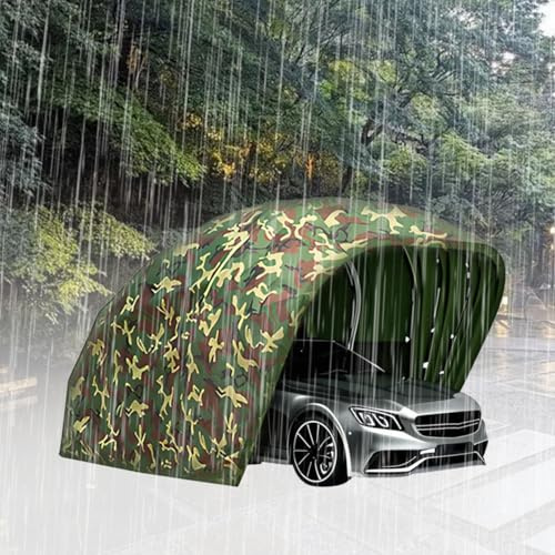 Tenda da sole retrattile per auto, per garage e parcheggio, con tessuto Oxford 600D, per cortile e giardino, design completamente automatico