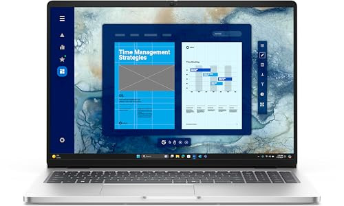 DELL Pro 16 PC16250 Intel Core Ultra 7 265U Laptop 40.6 cm (16) Full HD+ 16 GB DDR5-SDRAM 512 GB SSD Wi-Fi 6E (802.11ax) Windows 11 Pro UK English Platinum, Silver