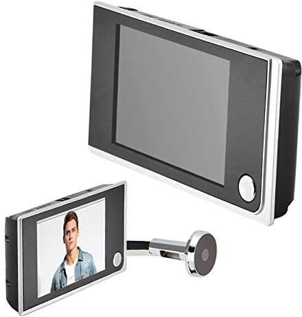 Digital Peephole Viewer Doorbell Mini HD Smart Security Camera 3.5 inches Indoor LCD Screen