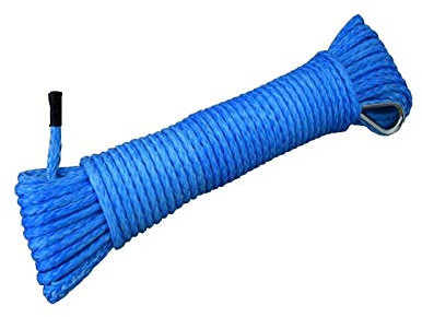 5mm azul * 15m línea del cabrestante vehículo todo terreno for los vehículos del terreno, cuerda sintética, Barco torno de cable, cable del cabrestante,Alta Intensidad