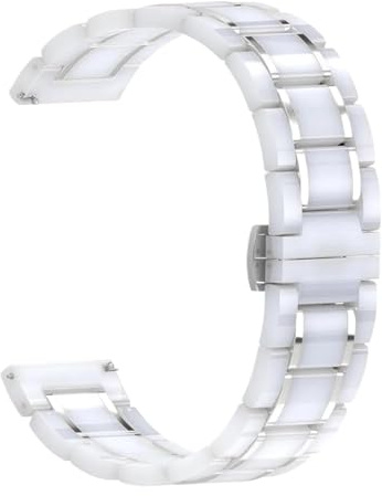 15 mm 17 mm 19 mm 21 mm 23 mm Ersättningsurband Keramiskt armband Universal snabbrem for kvinnor män