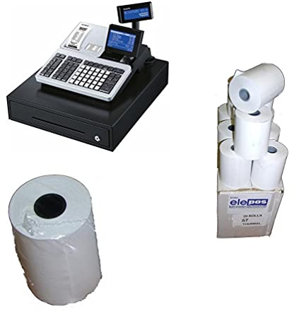 Rolls to Fit Casio SR-S4000 SRS4000 SRS-4000 SR-S Series Cash Register