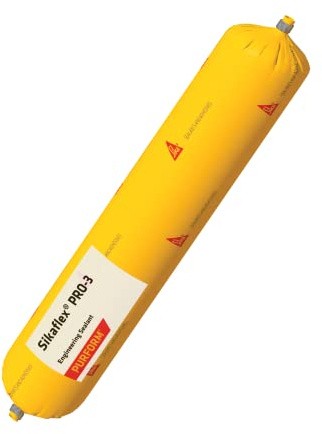 Sika – Sikaflex – Pro-3 Purform – Polyurethane Sealant for Floor Joints and Civil Engineering Applications – Results in A Flexible Seal – Grey – 600ml