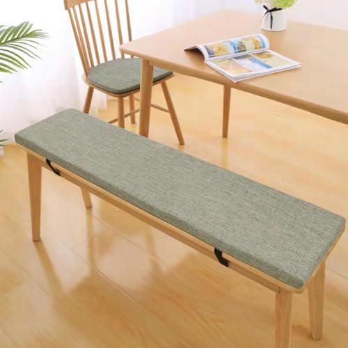 Bettschlange - Cuscino per panca, con imbottitura antiscivolo da 3 cm di spessore, cuscino per sedile per interni, cuscini per panca da giardino e patio per mobili da esterno, cuscino lungo per