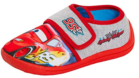 Disney Boys Cars Slippers UK 6 Child Red