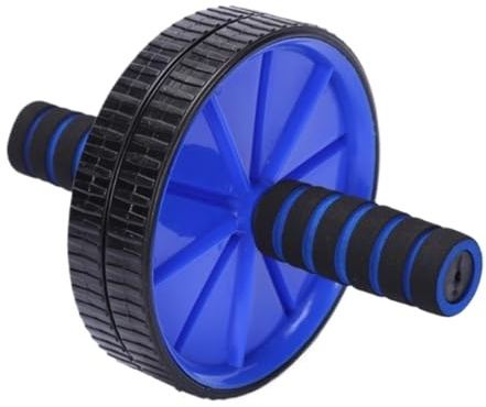 rueda abdominal, Rodillo for abdominales, rueda abdominal for entrenamiento de core, equipo ejercicio for el , ruedas for hogar(Blue)