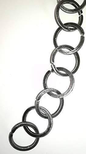 Cadena de hierro forjado - 3678-4 - Cadena para delimitar - Cadena para lámparas - Cadenas de señalización - Cadena para lámpara