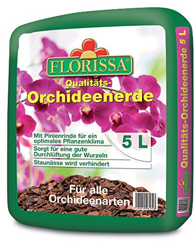 Florissa Orchideenerde 5L mit Pinienrinde für EIN optimales Pflanzenklima