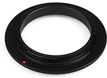 55 mm retroadapter kompatibel med Pentax PK makro omvänd ring för 55 mm objektiv Pentax PK