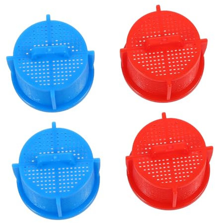 Veemoon 4 Stück Waschmaschinenfilter Abdeckung Des Wascheinlasssiebs Waschmaschinenzubehör Wascheinlassventil-siebmaschine Filtersieb Am Einlass Der Waschmaschine Plastik Einlassrohr