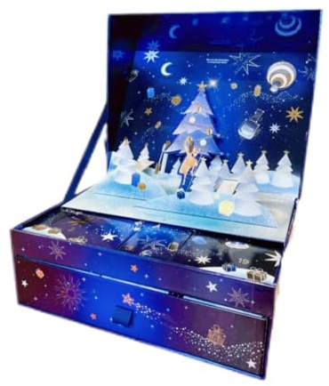 DOUGLAS Kvinnor adventskalender 2025 – LUXURY – damer skönhet med värde på 300 €, 24 x kosmetika för kvinnor och flickor, vård julkalender, julkalender advent inkl. doftpinnar