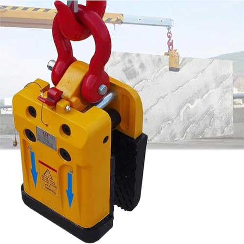 ZHANGGL Abrazadera para elevación de Piedra - Herramienta de sujeción de Alta Resistencia para losas de Piedra, Rango de sujeción de 0 a 70 mm, Capacidad de Carga de hasta 1000 k