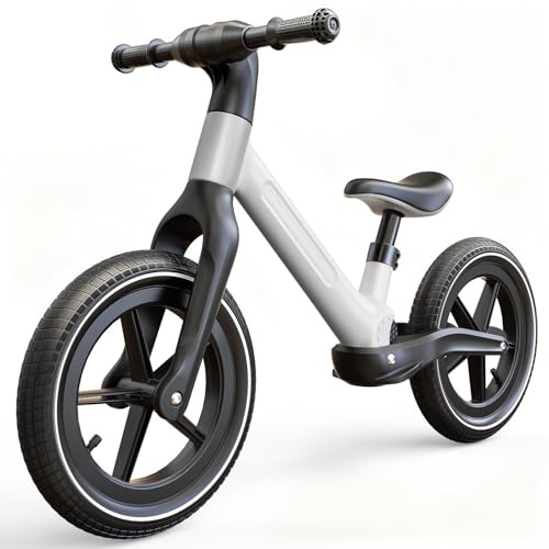 Skirfy Roue de 14 pouces, draisienne à partir de 2 ans, vélo de selle réglable en hauteur pour garçons et filles de 2 à 5 ans