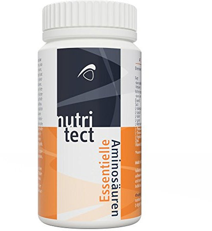nutritect EssentielleAminosäuren - Mit Zink und Vitamin B6 | Ohne Zusätze oder Hilfsmittel | Vegan | 100 Tabletten | Hergestellt in Bayern
