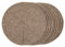 La cordeline ACJN10LE-L10 Pack of 10 Wool Mulching Discs Diameter 30 cm Natural