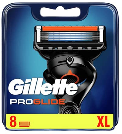 Gillette ProGlide Cuchillas de Afeitar Hombre, Paquete de 8 Cuchillas de Recambio (el embalaje puede variar)