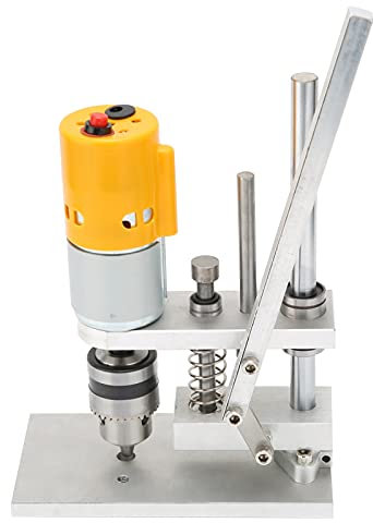 Trapano da banco, buon effetto di dissipazione del calore Trapano a colonna da banco Mini portatile Buona resistenza Durevole Facilmente funzionare per il fai da te per la casa(JTO (0.3-4mm))