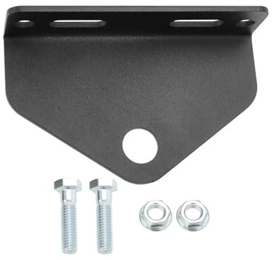 EMSea Accessoires d'attelage de Remorquage Attelage de Remorque pour Tondeuse à Rayon de Braquage Zéro en Acier Robuste de 5 Pouces Adapté Aux Centres de Boulons de 5 à 7,6 Cm et 12,7 Cm