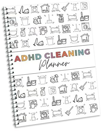 1 ADHD Cleaning Planner Notebook Schedule and Checklist Emotion Awareness and Self Acceptance Social and Emotional Learning Activities