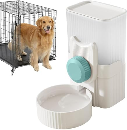 Dispensador de alimentos para cobayas, dispensador de agua para jaula de perro, recarga automática, cuenco de comida para mascotas, para perros, gatos, chinchillas, erizos, hurones