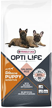VERSELE-LAGA - Opti Life Puppy Sensitive All Breeds - Trockenfutter für empfindliche Welpen - Alle Rassen - 12,5kg