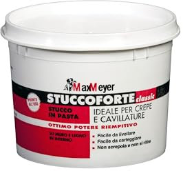 MaxMeyer Stucco in pasta per interni BIANCO 0,5 KG