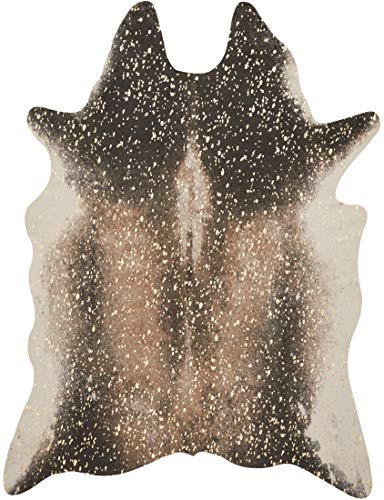 Loloi Bryce Collection BZ-04 Mocha/Gold 5' x 6'-6 Area Rug