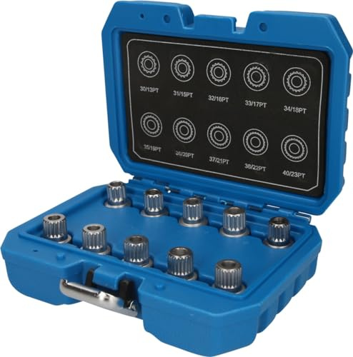 Brilliant Tools Surtido de pernos antirrobo para BMW, 10 pzs