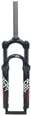 Fork ZZQ- MTB Bike Suspension Straight Pipe For Cushioned Wheels Straight Pipe Bike Air Strong Structure Shoulder Control Bike Accessories 24 Inches