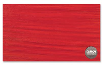 Farben Manufaktur Peinture pour bois de protection contre les intempéries Vernis de protection du bois Tons tendance 0,5 l Rouge soleil du soir