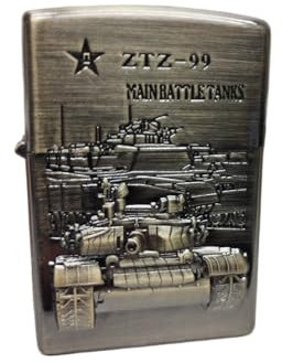 Accendino Antivento Ricaricabile Realizzato in Metallo con Caratteristico Click Ottima Idea Regalo Uomo Donna Unisex per Sigarette Sigari Pipa Accendini Benzina non Inclusa (1)