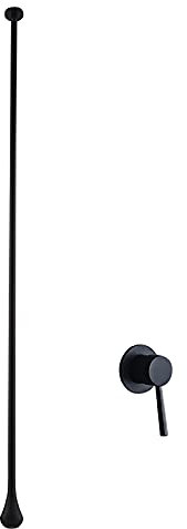Rubinetto per lavabo da bagno ad alta pressione Rubinetto miscelatore monocomando per acqua calda e fredda Rubinetto moderno per lavabo con beccuccio a cascata Elegante finitura cromata di facile