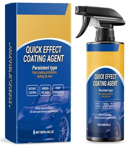 Spray de revêtement rapide pour voiture avancé, High Protection 3 En 1 Voiture, Ceramique Voiture, Revêtement Céramique Voiture, Protection Voiture Crystal Coating Spray pour voitures et motos (1)