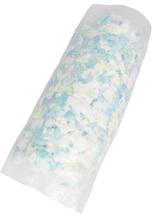 F Fityle Memory Foam-Füllung, Füllschaum, Mehrzweck-Ersatzfüllung, Kissenfüllmaterial, Sitzsackfüllung, für Stuhlcouch, 1 Kg