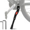 tinxi® Fahrradständer Seitenständer Hinterbau Mittelbau verstellbar 24 26 Universal mit Anti-Rutsch Gummifuß Aluminiunlegierung