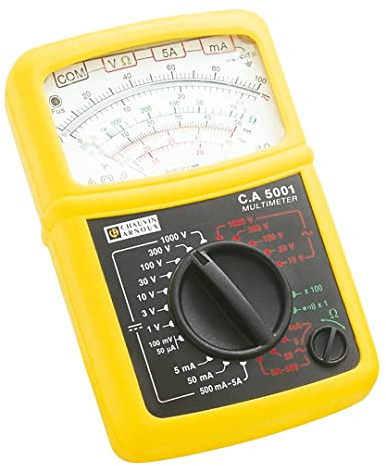 Chauvin Arnoux C.A 5001 Analog-Multimeter mit Transportkoffer