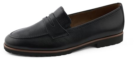 Paul Green Femme Chaussures Basses, Dame Mocassin,Chaussons,Loafer,Chaussures d'affaires,Pantoufles,Schwarz (Black),41 EU / 7.5 UK