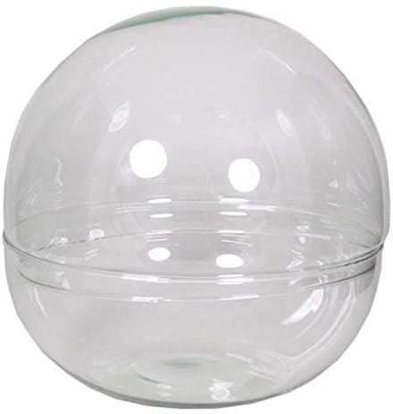 INNA-Glas Terrario a Sfera Bryson, Trasparente, 28 cm, Ø 28 cm