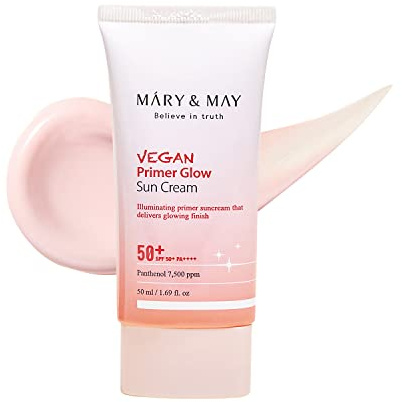 Mary&May Mary & May Vegan Primer Glow Sun Cream SPF 50+ PA++++ 50ml