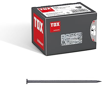 TOX Tiges métalliques Nails 1,8x35 mm à tête fraisée pour des assemblages simples de bois et des surfaces planes, utilisation universelle à l'intérieur et à l'extérieur, 400 g, 063100103